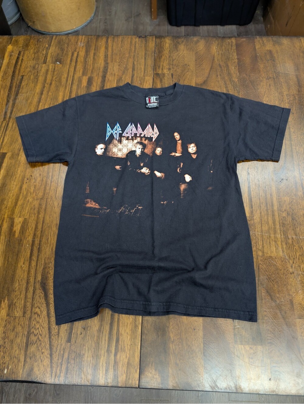 Def Leppard Euphoria Tour Shirt Giant Tag Men's M Rock Band